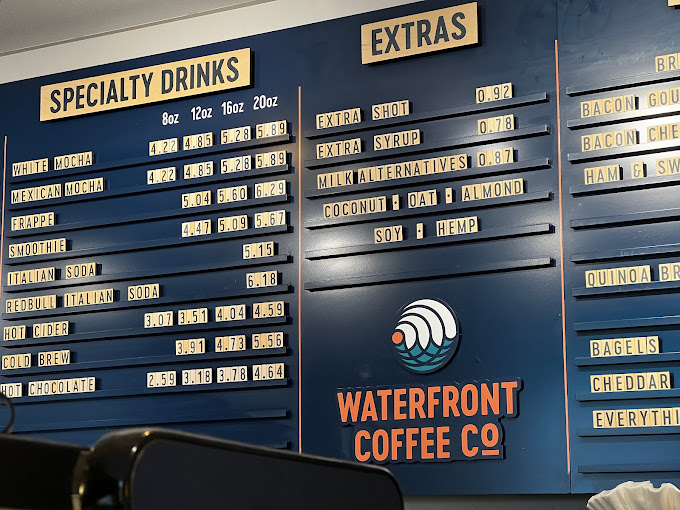 Waterfront Menuboard